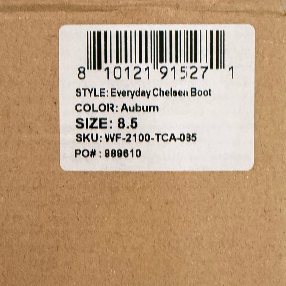 Nisolo Eva Everyday Chelsea Boot in Auburn Leather Size 8.5 - Picture 11 of 11